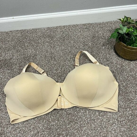 Trusst Lingerie Naomi Essential Full Figure Bra Size US 42E New Cream - Picture 3 of 4